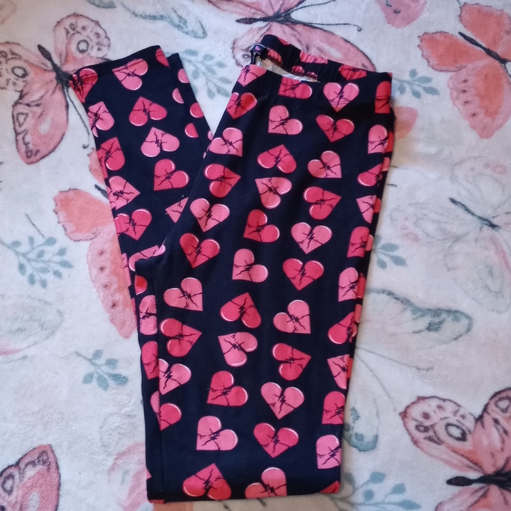 Broken heart leggings